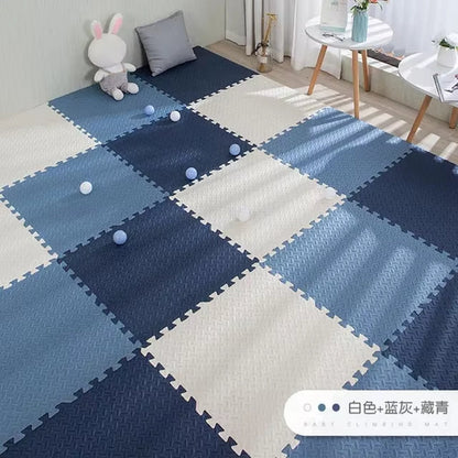 16Pcs Foam Baby Play Mat Puzzle Mat Kids Interlocking Exercise Tiles Rugs Puzzle Floor Tiles Toy Carpet Soft Carpet 30*30*1Cm