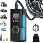 22-Cylinder Wireless Inflator: High Power, Digital Display, Rapid Inflation for Cars & Motorcycles.